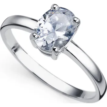 Prsten Oliver Weber Půvabný stříbrný prsten Smooth 63262 61 mm + 2 měsíce na vrácení zboží