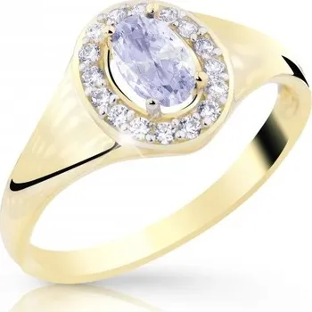 Prsten Cutie Jewellery Luxusní prsten ze zlata se zirkony Z8055-10-X-1 59 mm + 2 měsíce na vrácení zboží