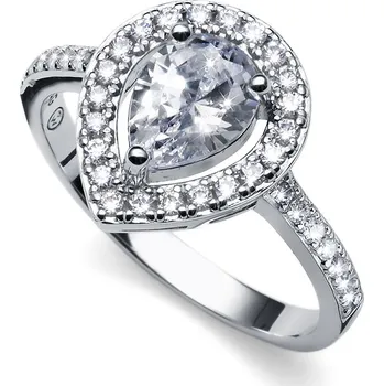 Šperk Oliver Weber Půvabný stříbrný prsten Water 63267 57 mm + 2 měsíce na vrácení zboží