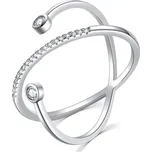MOISS Originální stříbrný prsten se zirkony R00020 63 mm + 2 měsíce na vrácení zboží