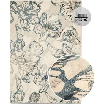 Koberec Kusový koberec ARTE 13342 U10 Blue Rozměr: 80x150 cm