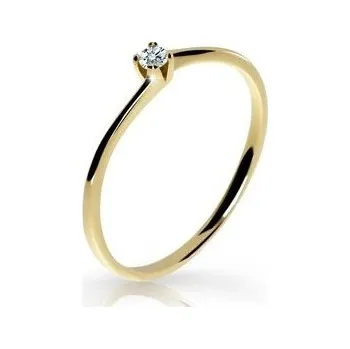 Prsten Cutie Jewellery Zásnubní prsten ze žlutého zlata Z6717-2943-10-X-1 48 mm + 2 měsíce na vrácení zboží