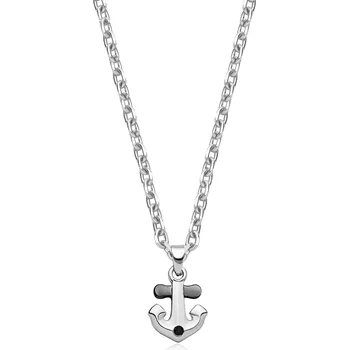 Módní doplněk S'Agapõ Ocelový pánský náhrdelník Kotva Nautika SNK05 + 2 měsíce na vrácení zboží