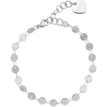 Módní doplněk S'Agapõ Penízkový náramek z oceli Chunky SHK95 + 2 měsíce na vrácení zboží