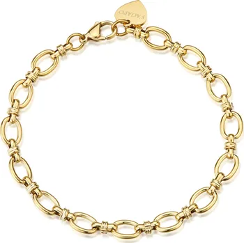 Náramek S'Agapõ Moderní ocelový náramek Chunky SHK117 + 2 měsíce na vrácení zboží