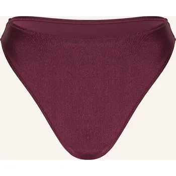 Dámské plavky Mrs & Hugs Dámské Bikiny S Vysokým Pasem, tmavě červená, 34