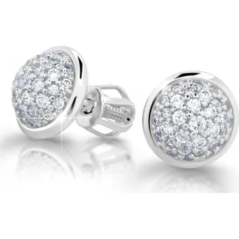 Náušnice Cutie Diamonds Třpytivé náušnice z bílého zlata s diamanty DZ6404-3258-30-00-X-2 + 2 měsíce na vrácení zboží