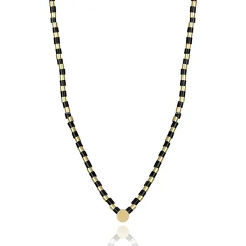 Módní doplněk Viceroy Dámský korálkový náhrdelník s achátem Chic 14191C01012 + 2 měsíce na vrácení zboží