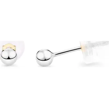 Náušnice Cutie Jewellery Minimalistické náušnice pecky Z5013-20-X-2 + 2 měsíce na vrácení zboží