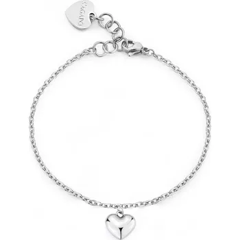 Módní doplněk S'Agapõ Ocelový náramek s přívěskem srdce Luce SCE43 + 2 měsíce na vrácení zboží