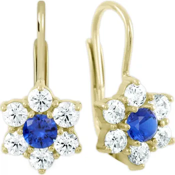 Náušnice Soliter Květinové náušnice ze žlutého zlata 239 001 00144 0000600 + 2 měsíce na vrácení zboží