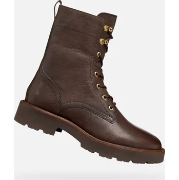 Dámská treková obuv Dámská kotníková obuv Geox Norize tmavě hnědá 36