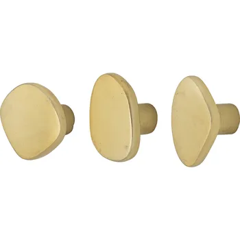 Věšák Bloomingville, Nástěnné háčky Ferri mosaz 3 ks - Formadore