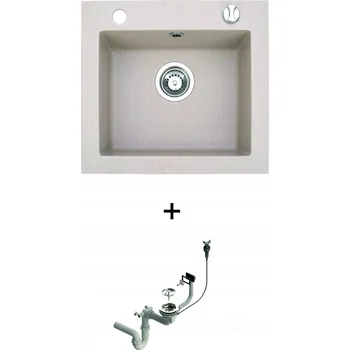 Granitový dřez GRANITOVÝ DŘEZ Dřez do kuchyně + Sifon ARGO