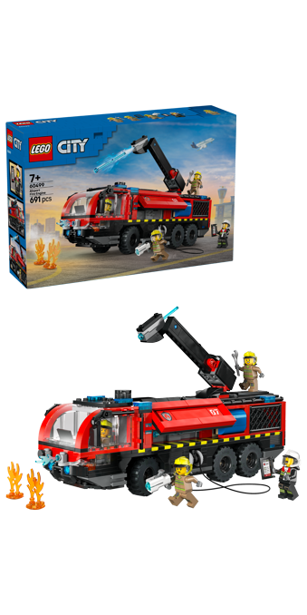 LEGO® City 60499 Letištní hasičské auto