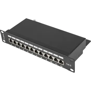 Patch panel Lanberg PPF6-9012-B