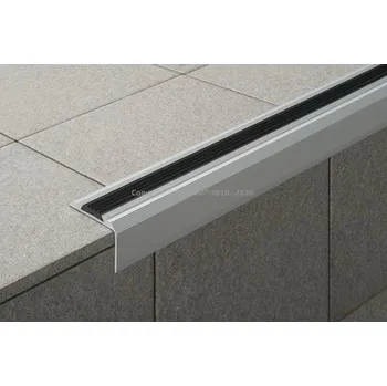 Plastikový model 75508 72/F Schod.hrana vrtaná 46x30mm+GM/72/Elox stříbro/340cm