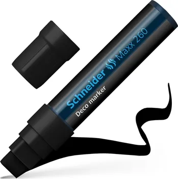 SCHNEIDER Křídový popisovač Schneider Maxx 260 - černý 609174