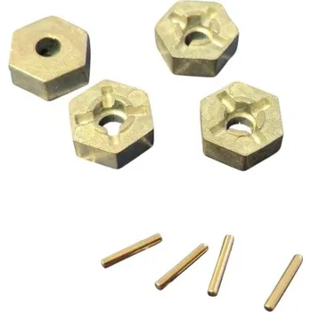 RC náhradní díl Hliníkové unašeče + 4x čep pro model Jeep Rubicon D2U-05