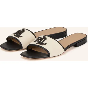 Dámské sandále Lauren Ralph Lauren Dámské Pantofle Everley, černá / krémová,...