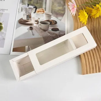 Dárková krabička Krabička na 12 makronek, bílá SunShine