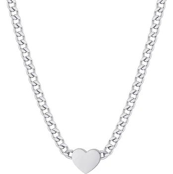 Módní doplněk S'Agapõ Romantický ocelový náhrdelník Srdíčko My love SYL03 + 2 měsíce na vrácení zboží