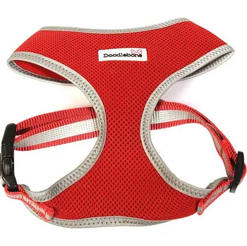 Postroj pro psa Doodlebone Reflexní postroj Airmesh Red - XS Velikost: XS