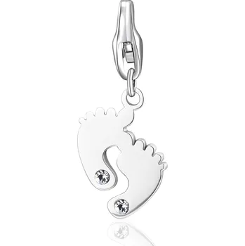 Módní doplněk S'Agapõ Ocelový přívěsek Nožičky Happy SHA388 + 2 měsíce na vrácení zboží