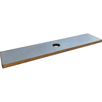 BRAVSON GROUP s.r.o. Náhradní ocelový nůž 2V COLTELLO110 - pro šrotovník ETM - HP 1,2kW, 110 mm