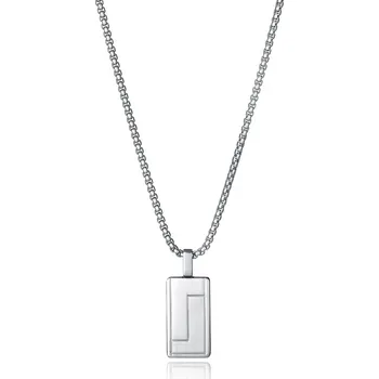 Módní doplněk Viceroy Stylový pánský náhrdelník z oceli Magnum 75382C01000 + 2 měsíce na vrácení zboží