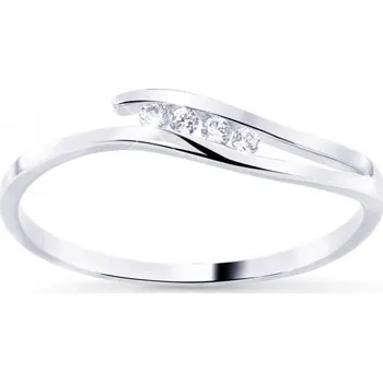 Prsten Cutie Diamonds Jemný prsten z bílého zlata s diamanty DZ8026-10-X-2 66 mm + 2 měsíce na vrácení zboží