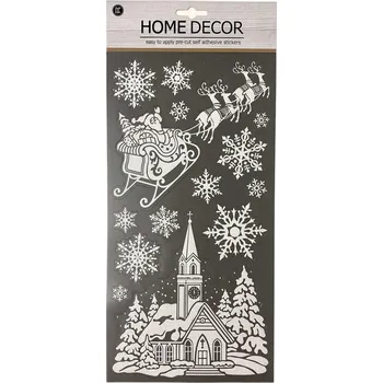 Vánoční dekorace Vánoční samolepky na zeď - Vánoční cesta