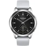 Xiaomi Watch S3 - Silver + 2 měsíce na vrácení zboží