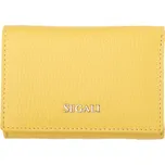 SEGALI Dámská kožená peněženka 7106 B yellow new + 2 měsíce na vrácení zboží
