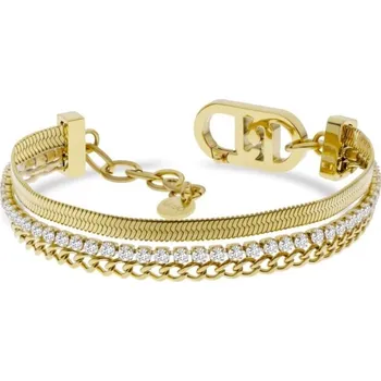 Šperk Liu Jo Pozlacený trojitý náramek pro ženy Fashion LJ2644 + 2 měsíce na vrácení zboží