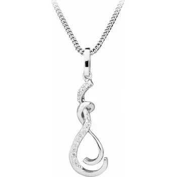 Módní doplněk Silver Cat Elegantní náhrdelník se zirkony SC429 + 2 měsíce na vrácení zboží