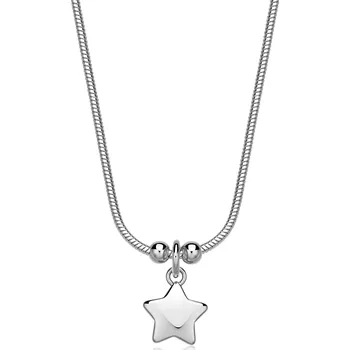 Módní doplněk S'Agapõ Slušivý ocelový náhrdelník Hvězda Click SCK280 + 2 měsíce na vrácení zboží