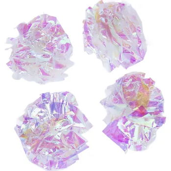 Hračka pro kočku TIAKI sada praskajících míčků pro kočky v balení po 4 kusech