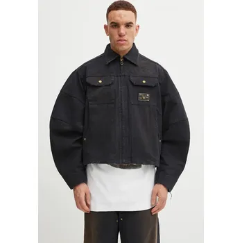 Dámská casual bunda Džínová bunda Willy Chavarria Stockton Work Jacket, XL, černá, 99X