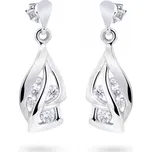 Cutie Diamonds Krásné náušnice z bílého zlata s diamanty DZ8045-30-00-X-2 + 2 měsíce na vrácení zboží