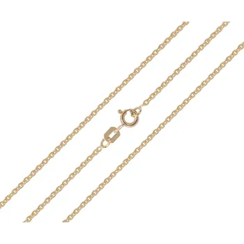 Řetízek Brilio Pěkný zlatý řetízek 50 cm 271 115 00369 + 2 měsíce na vrácení zboží