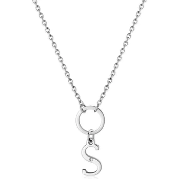 Módní doplněk S'Agapõ Dámský ocelový náhrdelník s písmenem S Happy SHAC82 + 2 měsíce na vrácení zboží