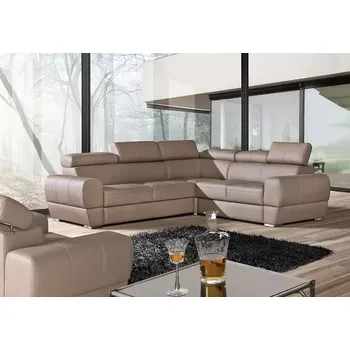 Obývací pokoj Kožená rohová sedací souprava Vento 2