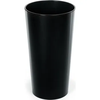 Květináč Plastový květináč Lilia 270 mm, černý