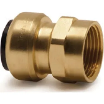 Fitinka Pegler Yorkshire přímá spojka s vnitřním závitem 1/2" x 15 mm