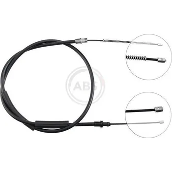 Lanko parkovací brzdy Tažné lanko, parkovací brzda A.B.S. K15527