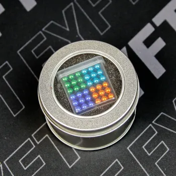 Hlavolam NeoCube - magnetický hlavolam (216 kuliček) Barva: 8 barev MIX