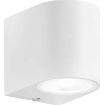 Venkovní osvětlení F.A.N. Europe Venkovní nástěnné svítidlo ONE, bílé, výška 8 cm, kov, IP54 bílá 1 x 35 W