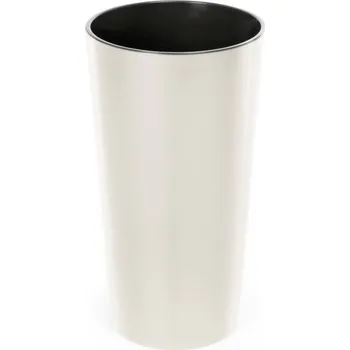 Květináč Vysoký květináč Lilia 370 mm, krémový