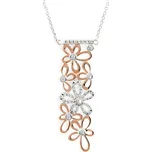 Modesi Náhrdelník J510CZ-R + 2 měsíce na vrácení zboží